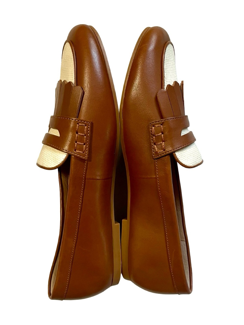 Lauren Ralph Lauren Adison Kilt Leather Loafer Flats Size 9 NEW - Picture 2 of 8